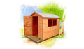 Norfolk 6' x 4' Shed from Cabins Unlimited.