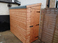 Compact Streamline shed, can be supplied by Cabins Unlimited