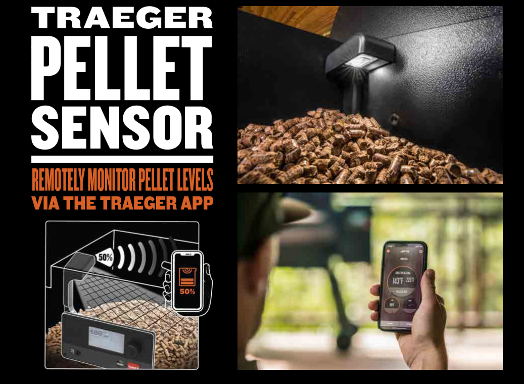 TRAEGER BAC523 PELLET SENSOR KIT FOR PRO 575 & 780, IRONWOOD 650 & 885