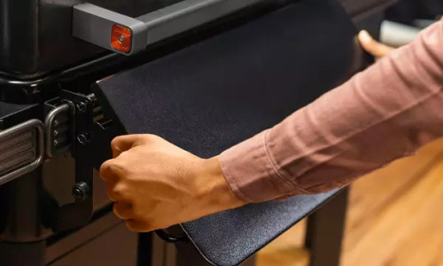 BAC604 - TRAEGER PELLET GRILLS GENUINE  P.A.L. POP-AND-LOCK FOLDING FRONT SHELF

Give yourself some space. The P.A.L. Pop-And-Lock® Folding Front Shelf attaches to your P.A.L. rail to offer up extra room for prepping, plating, resting meat, and more. And when it’s not needed you can fold it down to keep it out of the way, yet still accessible at a moment’s notice.

Detachable front shelf that can be custom-placed on your grill
Offers extra room for prepping, resting meat, & more
Folds down for easy storage when not in use
Compatible with most grills featuring P.A.L. Pop-And-Lock® Accessory Rail
Some assembly required to secure brackets
Cold-rolled steel with high temperature-resistant powder coating
24.1” x 10.6” x 7.75”