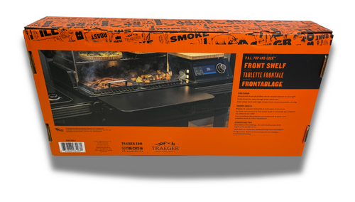 BAC604 - TRAEGER PELLET GRILLS GENUINE  P.A.L. POP-AND-LOCK FOLDING FRONT SHELF