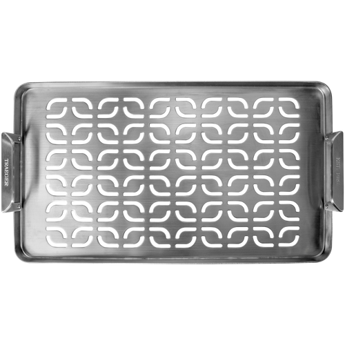 BAC610 - TRAEGER PELLET GRILLS GENUINE ACCESSORY - MODIFIRE FISH & VEGGIE STAINLESS STEEL GRILL TRAY

Never lose another shrimp or pepper slice through the grill grates again. The ModiFIRE® Fish & Veggie Stainless Steel Grill Tray keeps chopped veggies, meatballs, and other small food items from falling into the fire.