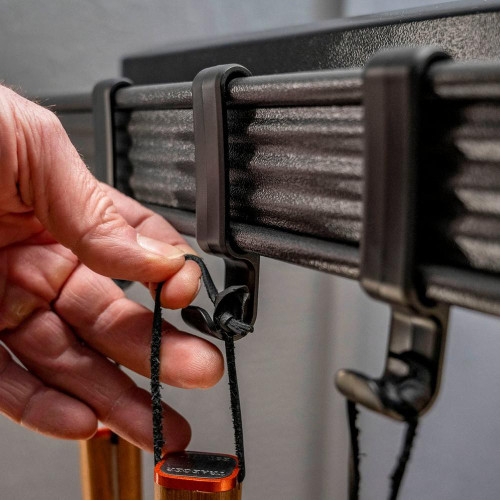 BAC613 - TRAEGER PELLET GRILLS GENUINE ACCESSORY - P.A.L. POP-AND-LOCK ACCESSORY HOOKS 3 PACK

Always have the right tool for the job close at hand with P.A.L. Pop-And-Lock® Accessory Hooks. You can arrange these hooks any way you’d like to keep spatulas, tongs, cleaning brushes, and more right where you need ‘em.

ALWAYS READY TO LEND A HELPING HAND

The P.A.L. Pop-And-Lock Accessory Rail lets you customize your cookspace with an array of attachments that you can arrange however you like. From tool hooks to storage bins, set your grill up the way that suits your cooking style.