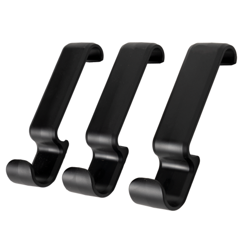 BAC613 - TRAEGER PELLET GRILLS GENUINE ACCESSORY - P.A.L. POP-AND-LOCK ACCESSORY HOOKS 3 PACK

Always have the right tool for the job close at hand with P.A.L. Pop-And-Lock® Accessory Hooks. You can arrange these hooks any way you’d like to keep spatulas, tongs, cleaning brushes, and more right where you need ‘em.

ALWAYS READY TO LEND A HELPING HAND

The P.A.L. Pop-And-Lock Accessory Rail lets you customize your cookspace with an array of attachments that you can arrange however you like. From tool hooks to storage bins, set your grill up the way that suits your cooking style.