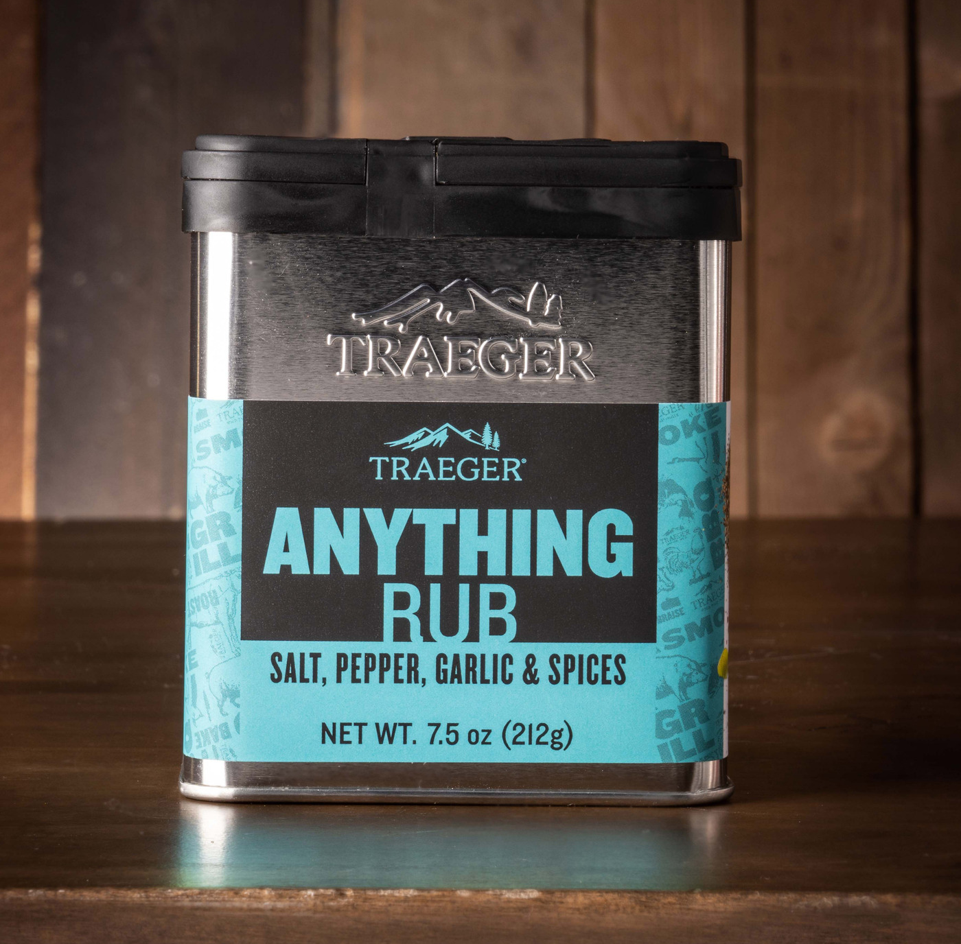 Traeger Anything Rub Salt Pepper Garlic and Spices Seasoning Blend 7.5 oz  SPC207 Traeger Anything Rub Salt Pepper Garlic and Spices Seasoning Blend