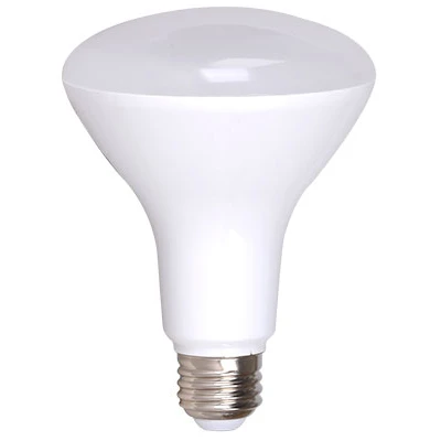 The Simply Conserve 10W BR30 LED Flood Lamp 4-Pack provides energy-efficient lighting for recessed cans, track lighting, and general household applications. Producing 850 lumens of soft white 2700K illumination, these lamps create a warm and inviting atmosphere while using significantly less energy than traditional incandescent flood bulbs. Featuring a standard E26 base and a long 25,000-hour rated life, these LED lamps deliver dependable performance and reduced maintenance costs.