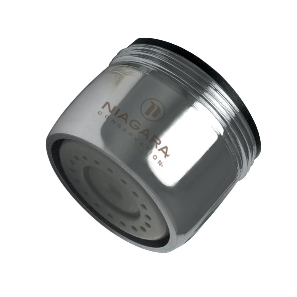 Dual Threaded Needle Spray Faucet Aerator, 0.5 GPM, Tube of 6