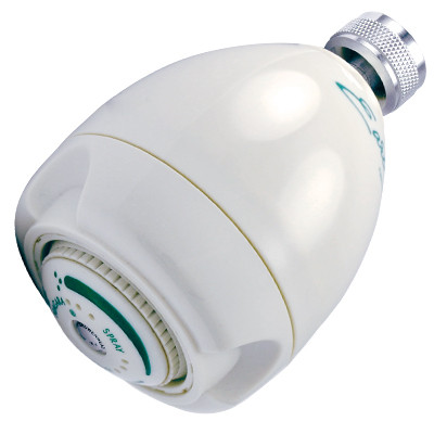 Earth® 3-Spray Showerhead, 1.75 GPM, White