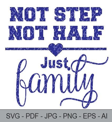 Cartello In Legno Vintage Con Scritta In Inglese - We're Not Step Not Half We Are Just Family - Decorazione Da Parete Per Cucina E Soggiorno, 30,5 Cm - 4