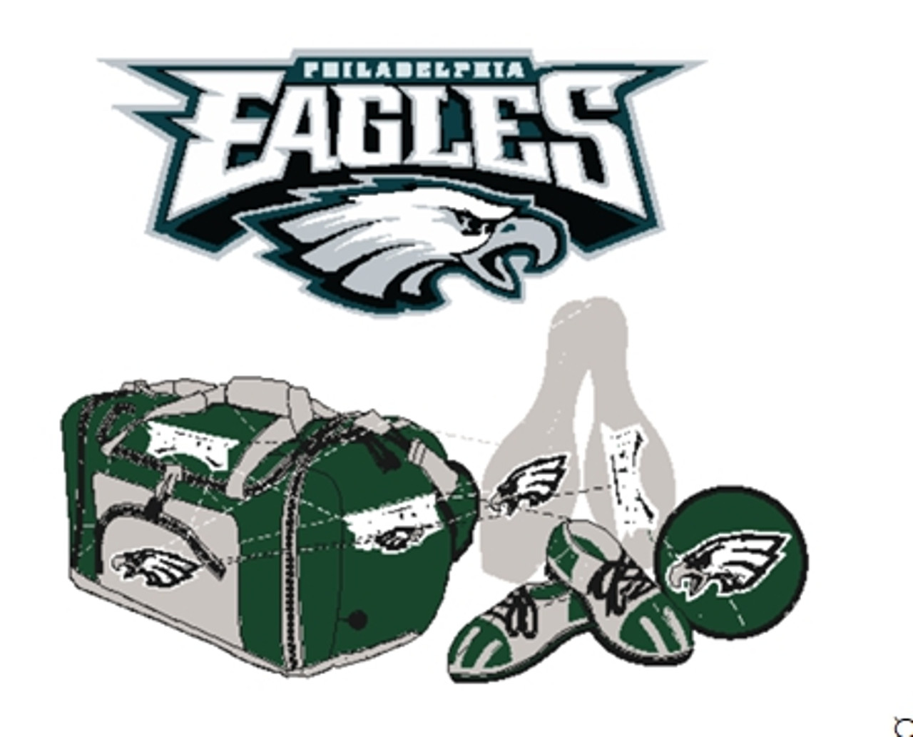 Philadelphia Eagles Bowling Gear Design - Jordan Concepts LLC
