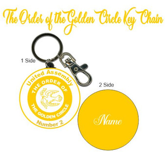 The Order of the Golden Circle Key Chain