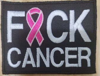 Embroidery Patch - F*ck Cancer