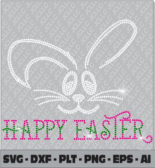 Rhinestone Template - Easter 1