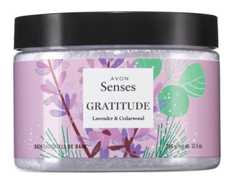 Senses Gratitude Lavender & Cedarwood Luxurious Bath Salts 
