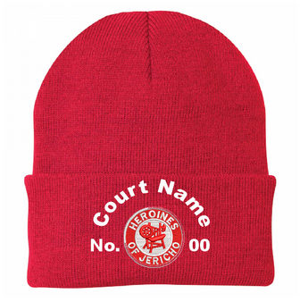 Embroidery - Custom Heroines of Jericho (HOJ) Beanie Cap
