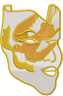 Embroidery Patch - Order of the Golden Circle Mask