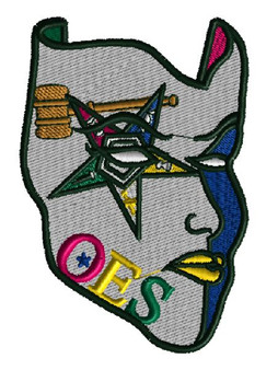 Embroidery - OES Mask Past Matron Patch