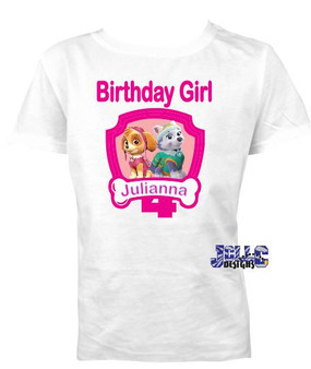 Sub - Paw Patrol Birthday Tee