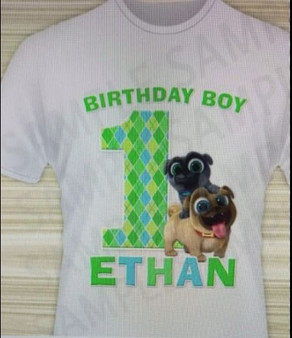 Puppy Dog Pals Birthday Shirts No. 2