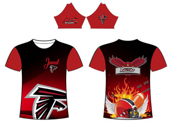 Sub - Atlanta Falcons Jersey  Design 1