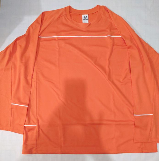 High Five Jersey (Orange/White  XL/Long Sleeve)