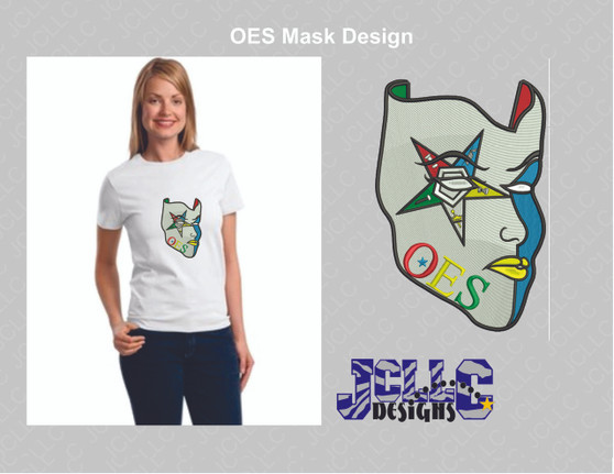 OES Mask Embroidered