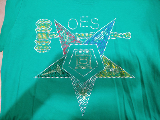 OES Martha Chapter No. 11 - green ladies large