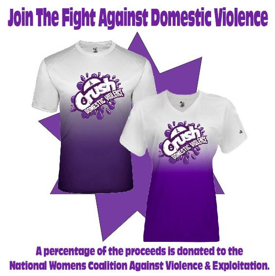 HT Vinyl - The Fight Against Domestic Violence Tee "Crush" 