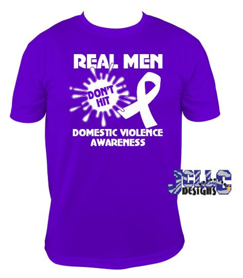 HT Vinyl - Domestic Violence - Real Men Don't Hit