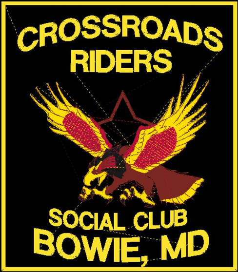 Embroidery - Crossroads Riders SC Large Patch