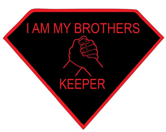 Embroidery - I Am My Brothers Keeper Patch