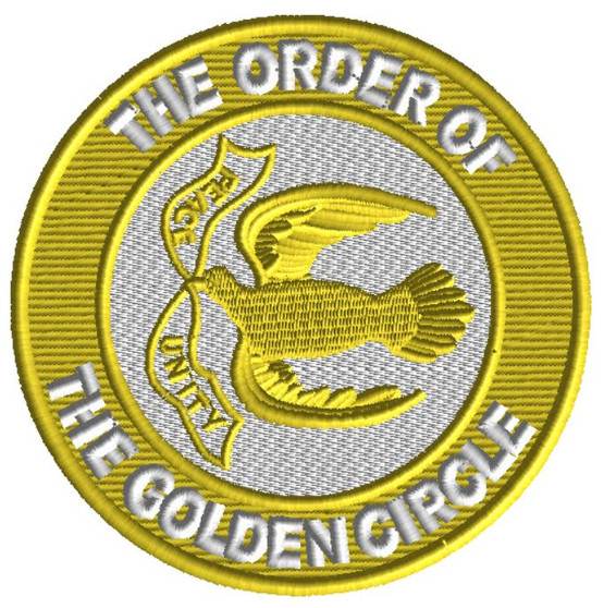 Embroidery Patch - Order of the Golden Circle