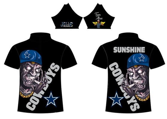 Sub - Dallas Cowboys Skull Jersey 2