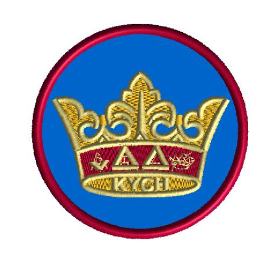 Embroidery Patch - Masonic York Rites KYCH Crown Patch