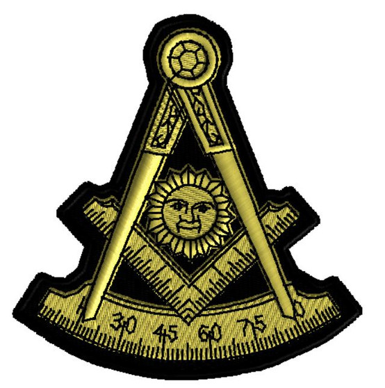 Embroidery Patch - Mason Past Master