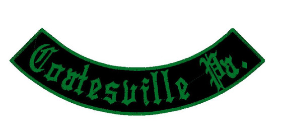 Embroidery Patch - Top Rocker Coatsville, PA