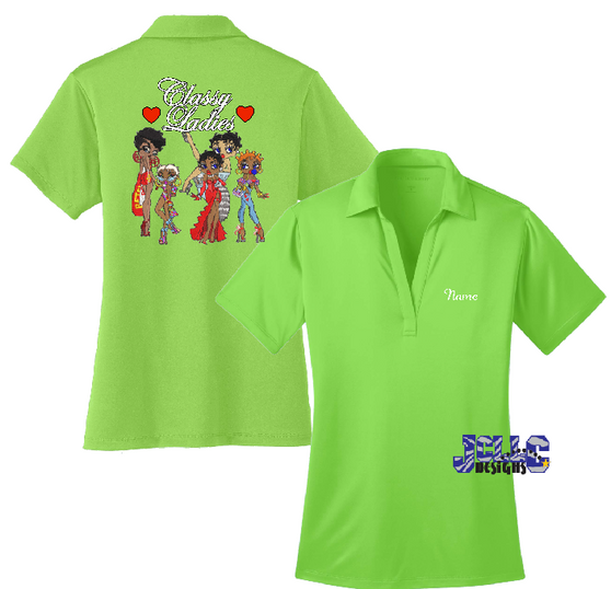 Embroidery - Bowling Design 172 - Classy Ladies