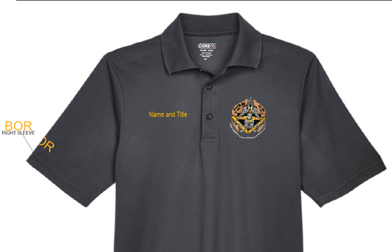 Embroidery - Scottish Rite - BOR (Mason) Core365 Polo