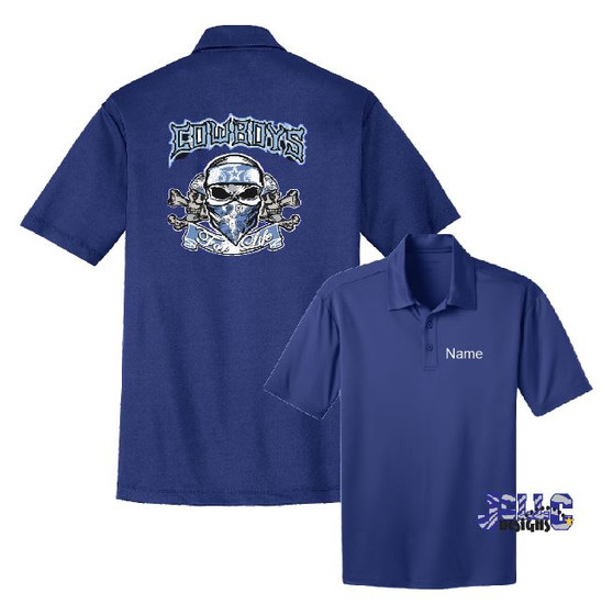 Embroidery - Dallas For Life Skull Design