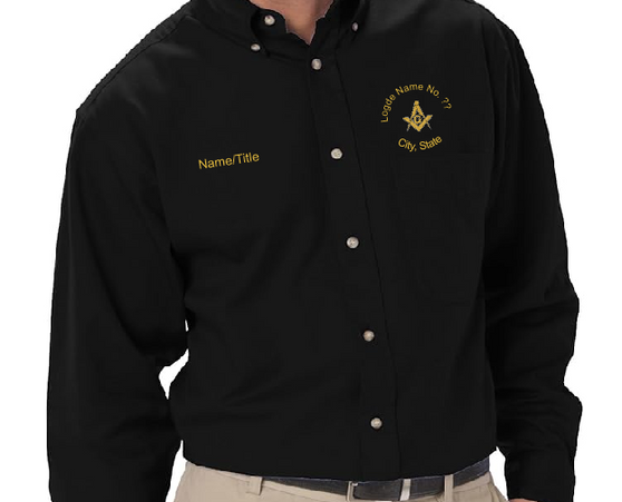 Embroidery - Mason Emblem Blue Generations