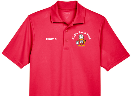 Embroidery - Nick's Pasta Pose (Core365)