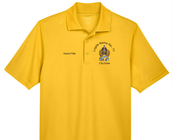 Embroidery - Mason Design 23 Core365 Polo