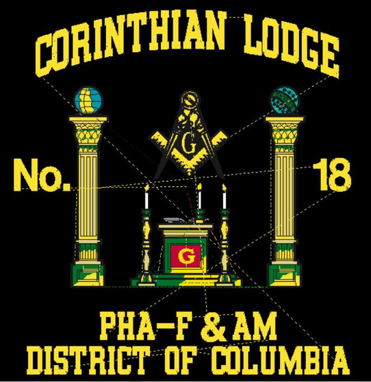 Corinthian Lodge No. 18 (Design 1)
