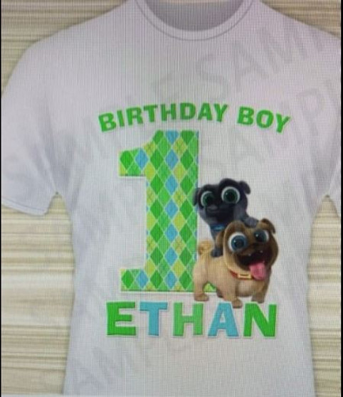 Puppy Dog Pals Birthday Shirts No. 2