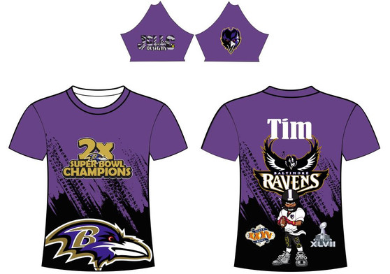 Sub - Baltimore Ravens  Design 1