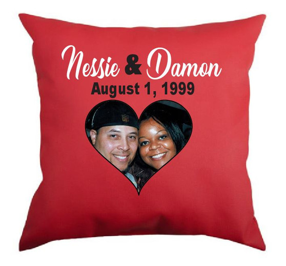 Valentines Day Personalized Pillow