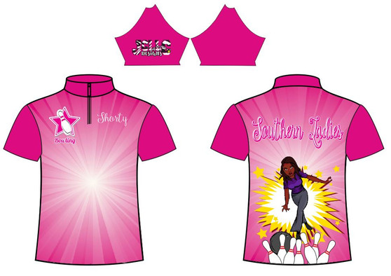 Sub  Southern Ladies Bowling Jersey