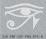 Rhinestone Template - Eye of Horus
