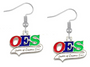 OES Silvertone Tone Earrings 