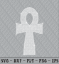 Rhinestone Template (SVG) - DOI Ankh